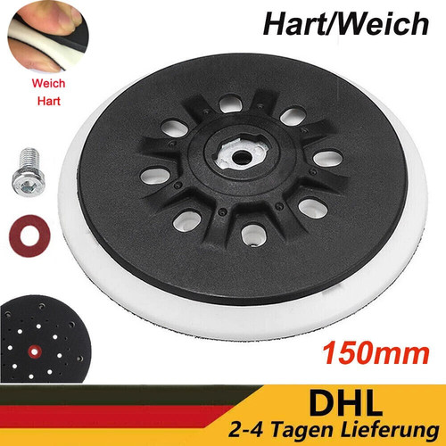 Schleifteller 150mm hart - , für